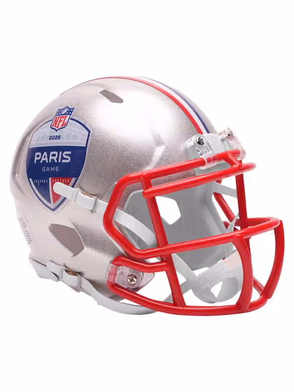 2026 NFL Paris Game Speed Mini Helmet view 2