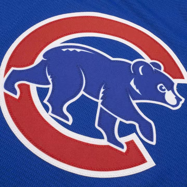 Chicago Cubs Replica MLB Alternate Jersey Blue view 3