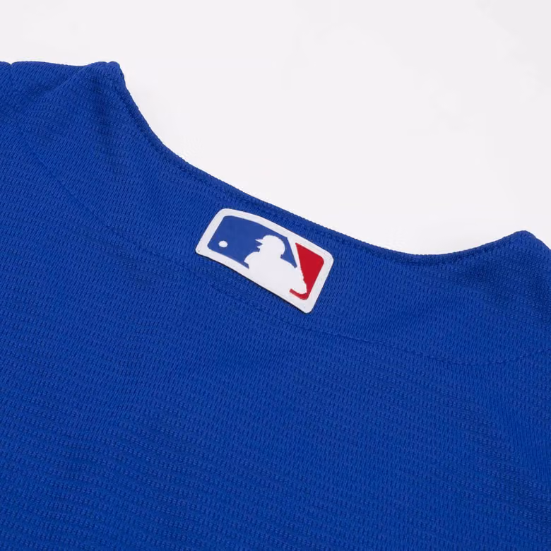 Chicago Cubs Replica MLB Alternate Jersey Blue view 5