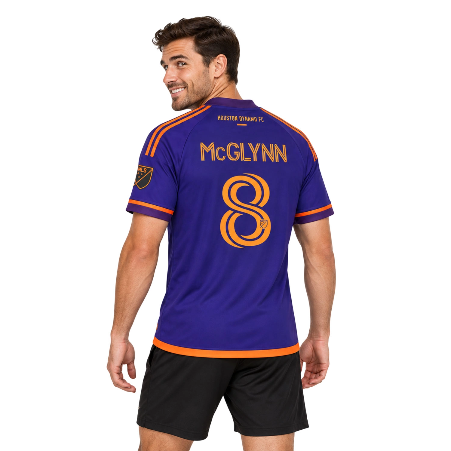 Jack McGlynn Dynamo Purple Jersey Spirited