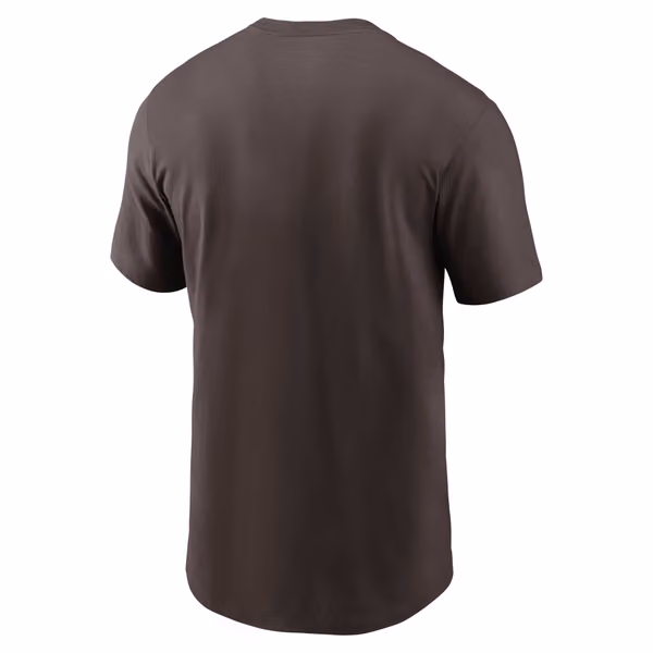Cleveland Browns Nike Essential Logo NFL T-Shirt Brown view 2