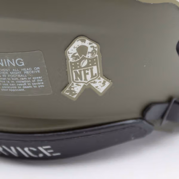 Cleveland Browns 2022 Salute to Service NFL Speed Mini Helmet view 4