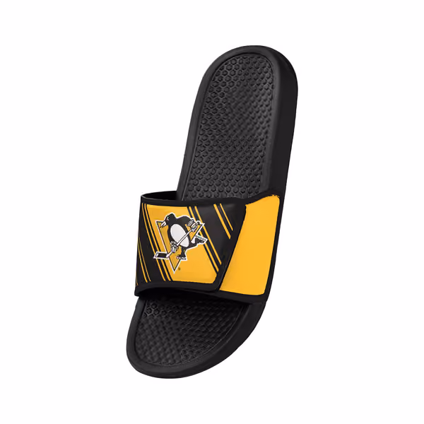 Pittsburgh Penguins Legacy Velcro NHL Sport Slides view 3