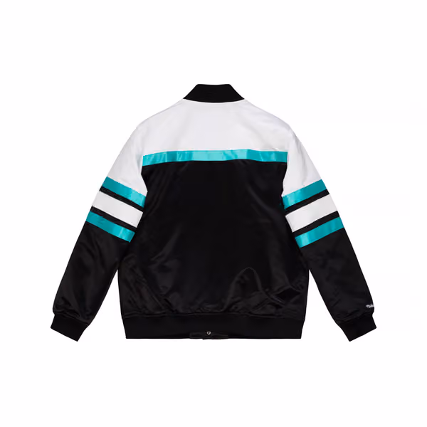 Vancouver Grizzlies Mitchell & Ness Script Heavyweight Satin NBA Jacket view 2