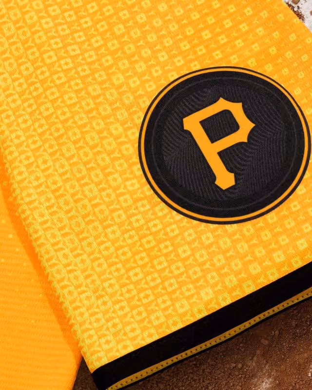 Pittsburgh Pirates Nike City Connect MLB Jersey Yellow view 6