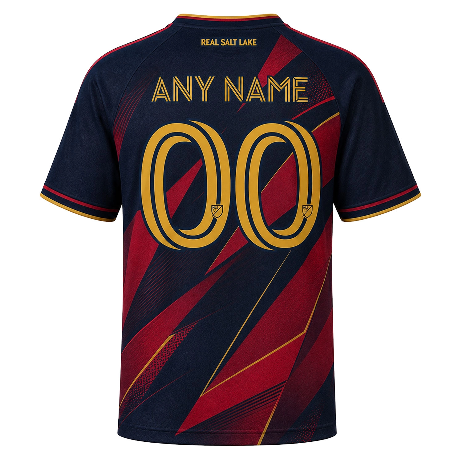 RSL Fan Jersey Custom – Remarkable Dark Red Power