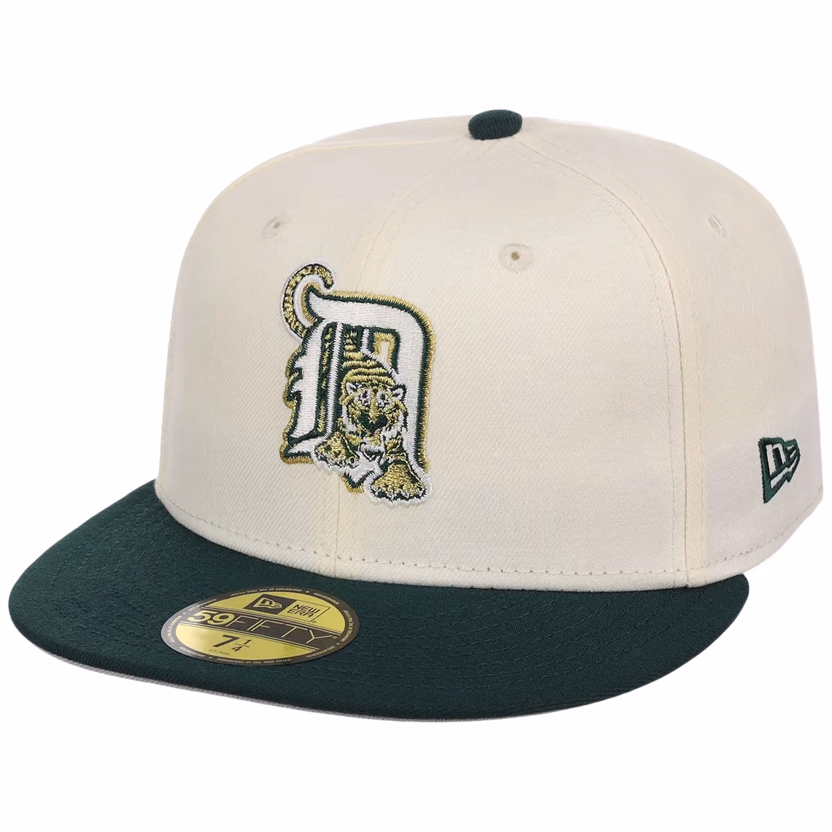 Detroit Tigers MLB Gilded Ivy New Era 59FIFTY detail view