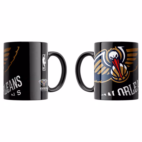 New Orleans Pelicans Oversized Logo NBA Mug (330 ml) view 1