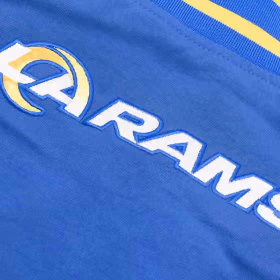 Los Angeles Rams NFL Sideline Nike Coach Bomber Jacket view 6