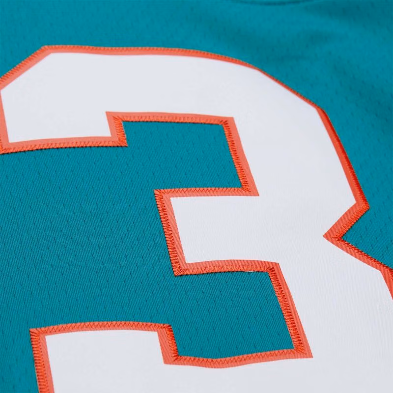 Dan Marino #13 Miami Dolphins 1984 Legacy Throwback NFL Jersey Aqua view 5