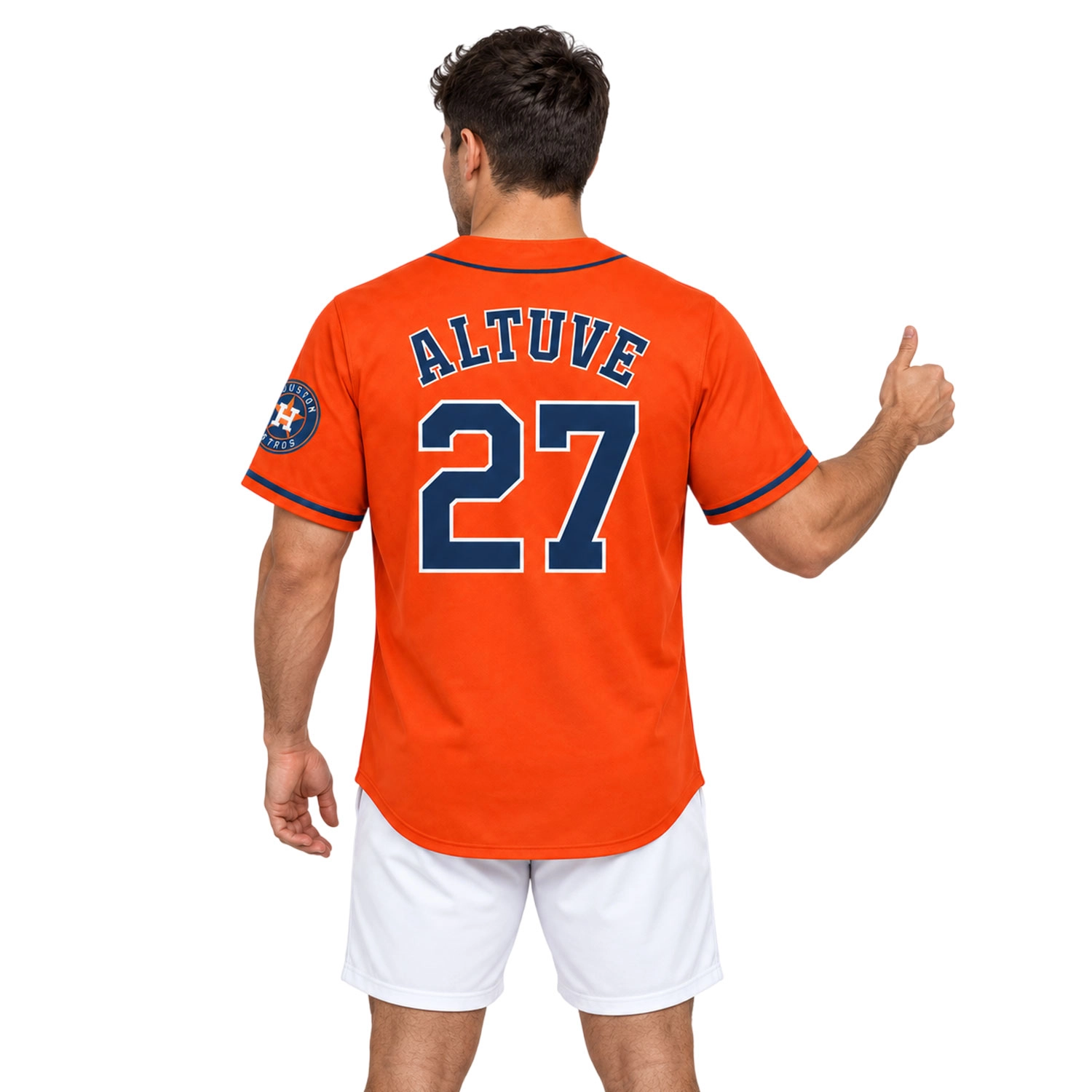 Jose Altuve Houston Astros Jersey Vibrant Orange 2026