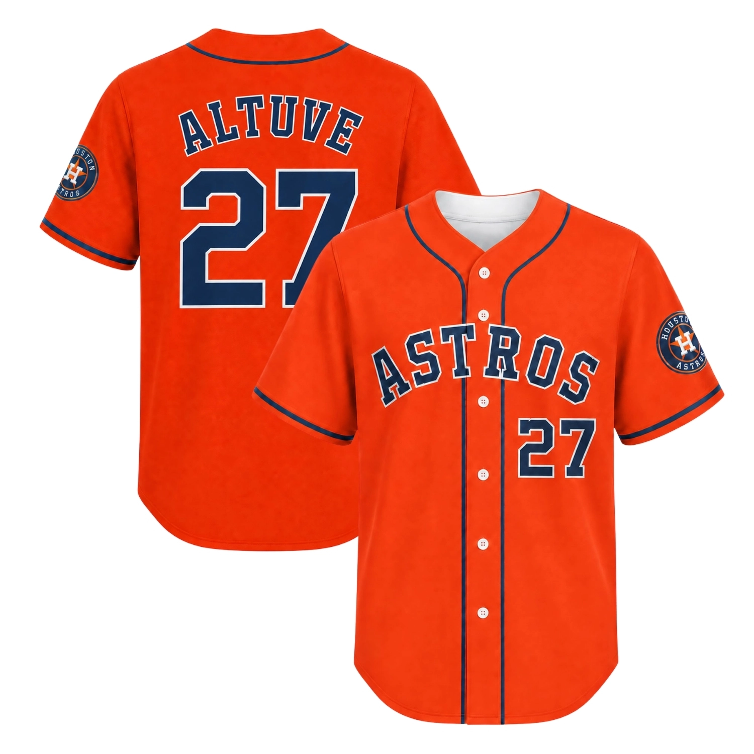 Jose Altuve Houston Astros Jersey Vibrant Orange 2026