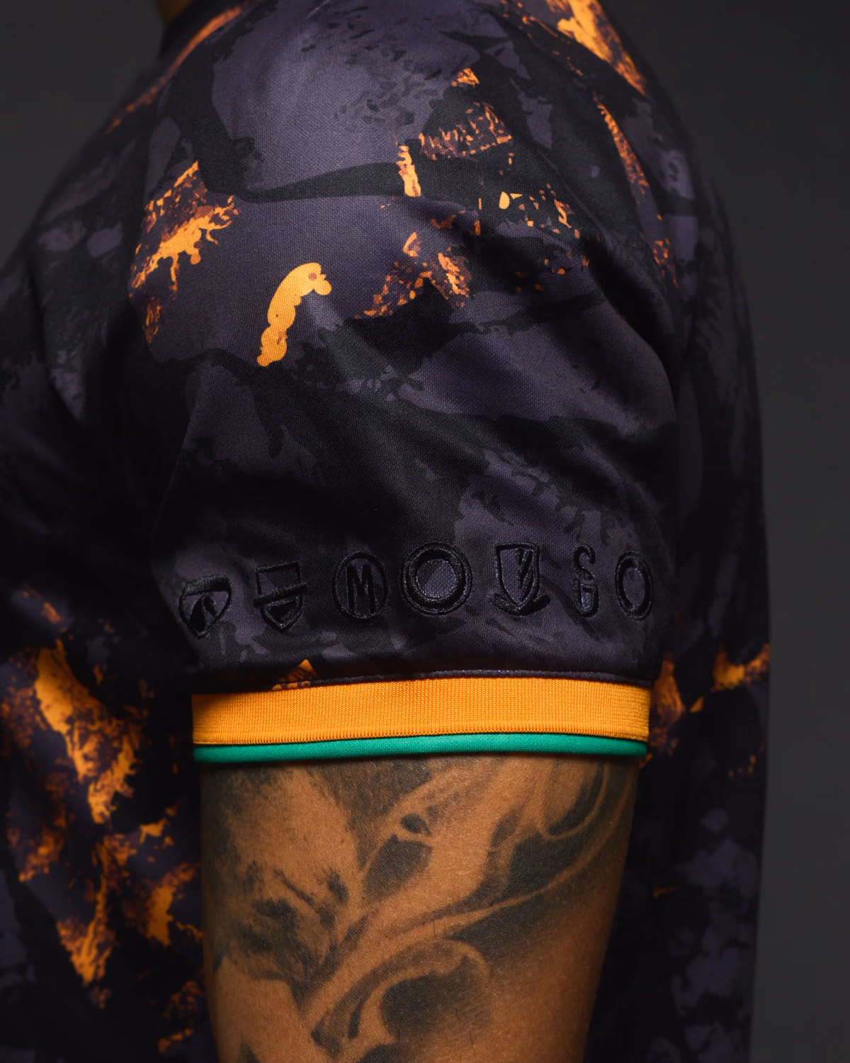 Jersevo Custom Personalized The Drog Jersey left sleeve detail