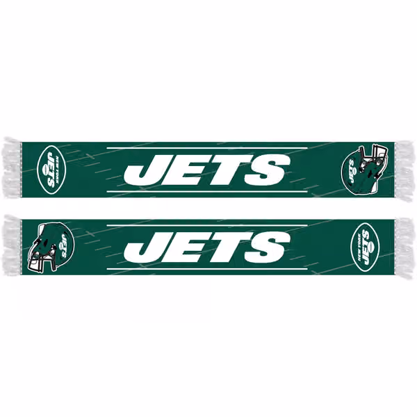 New York Jets Wordmark NFL Scarf view 1