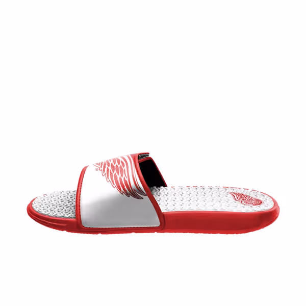 Detroit Red Wings Big Logo NHL Gel Slides view 3