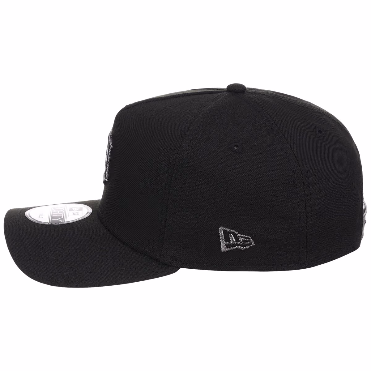 Detroit Tigers MLB Liquid Titanium New Era 9FORTY A-Frame detail view