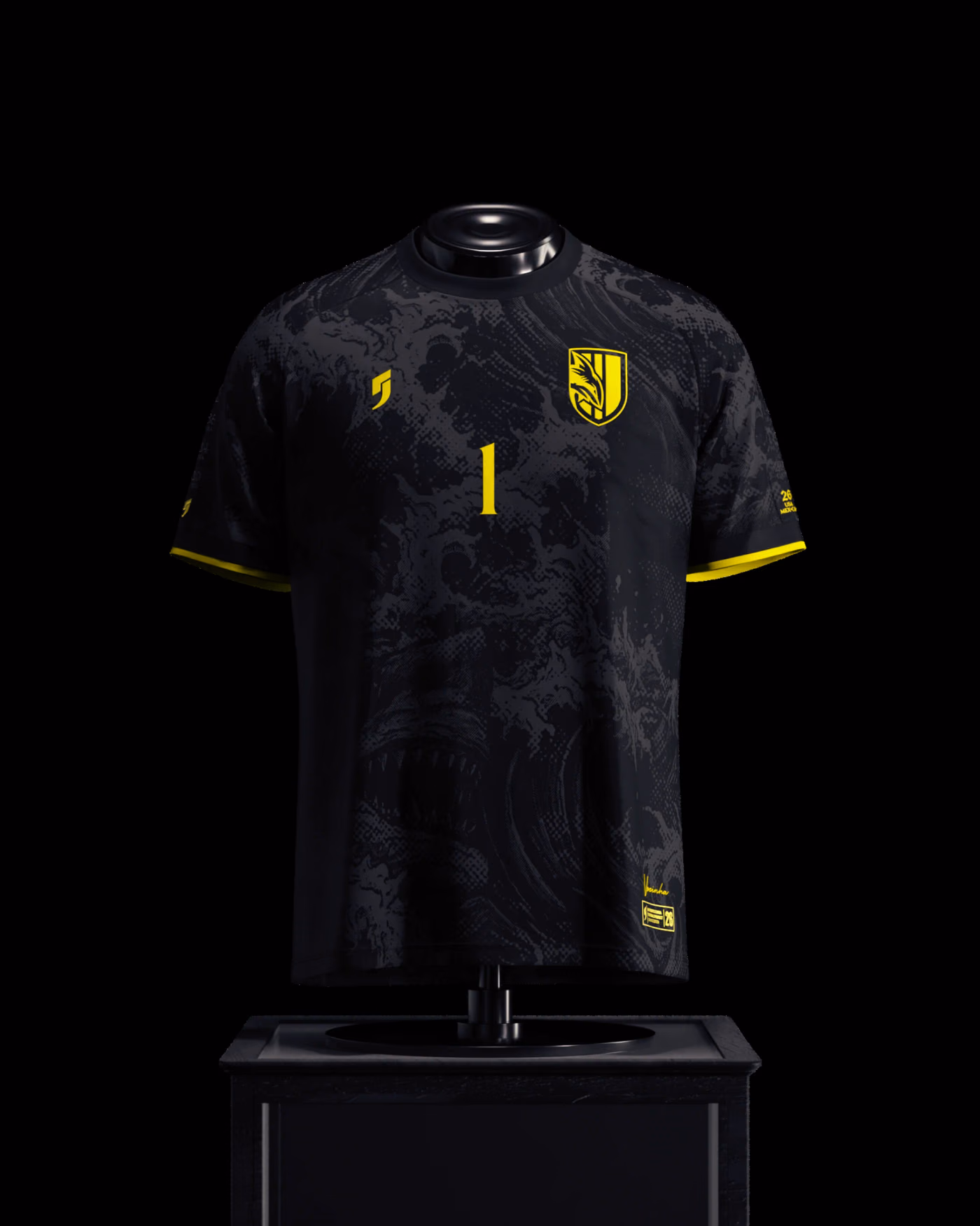 Jersevo Custom Personalized Vozinha Jersey (2026WC Edition) front view