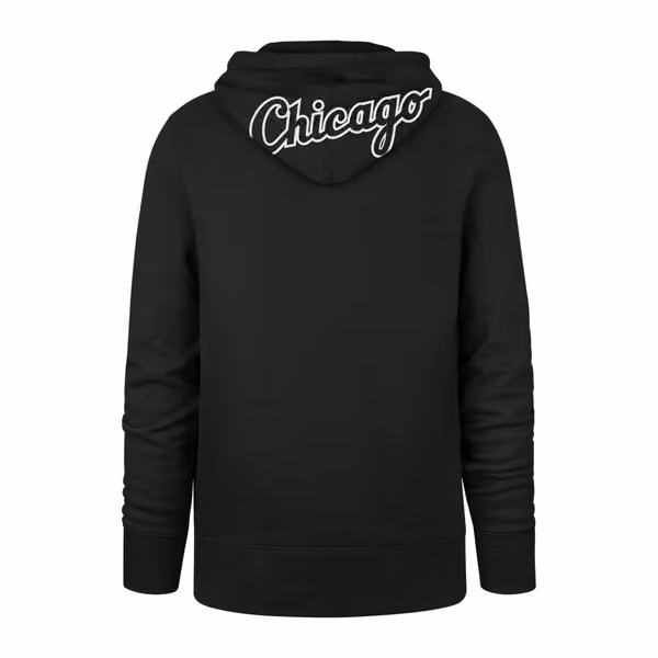 Chicago White Sox Trilogy '47 Headline MLB Hoodie Black view 2