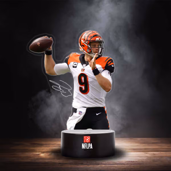 Joe Burrow Cincinnati Bengals NFLPA LED Sign view 1