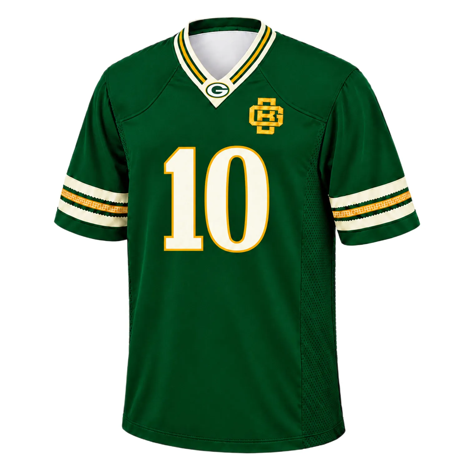 Jordan Love Green Packers Jersey Rivalry Confident Fan Style