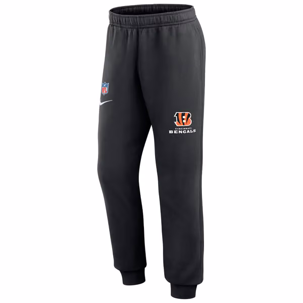 Cincinnati Bengals 2023 NFL Sideline Nike Club Jogger Pants Black view 2