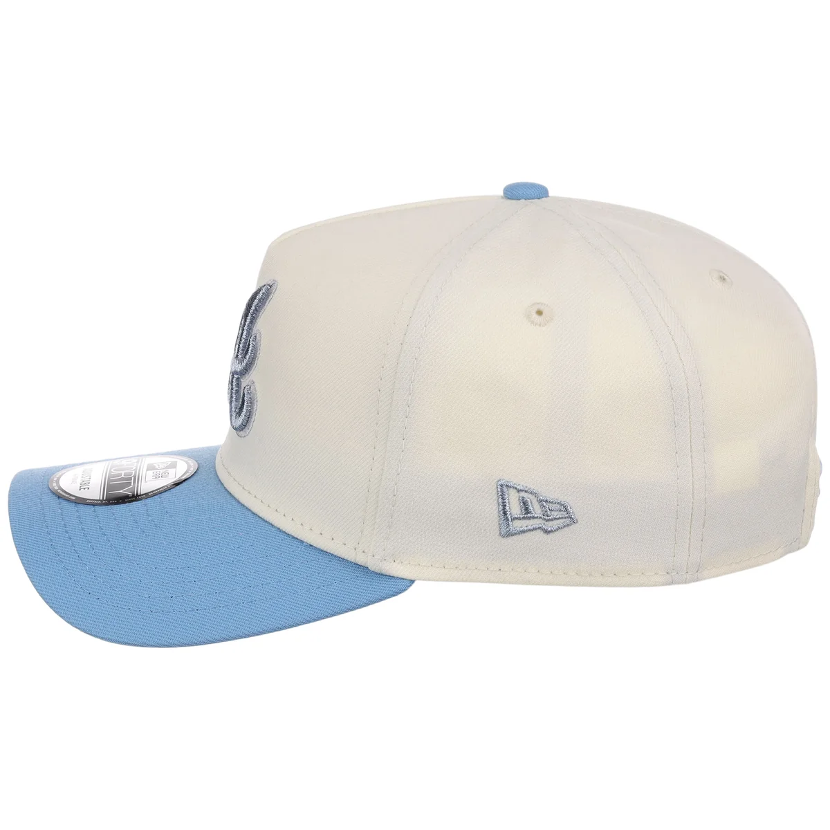 Atlanta Braves MLB Chrome x Sky FASHION CORE New Era 9FORTY A-Frame detail view