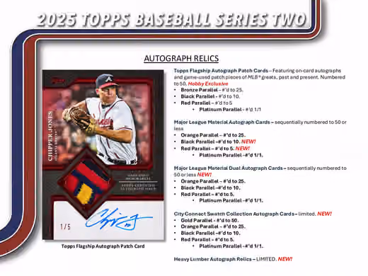 2025 Topps Series 2 Baseball MLB Hobby Box view 6