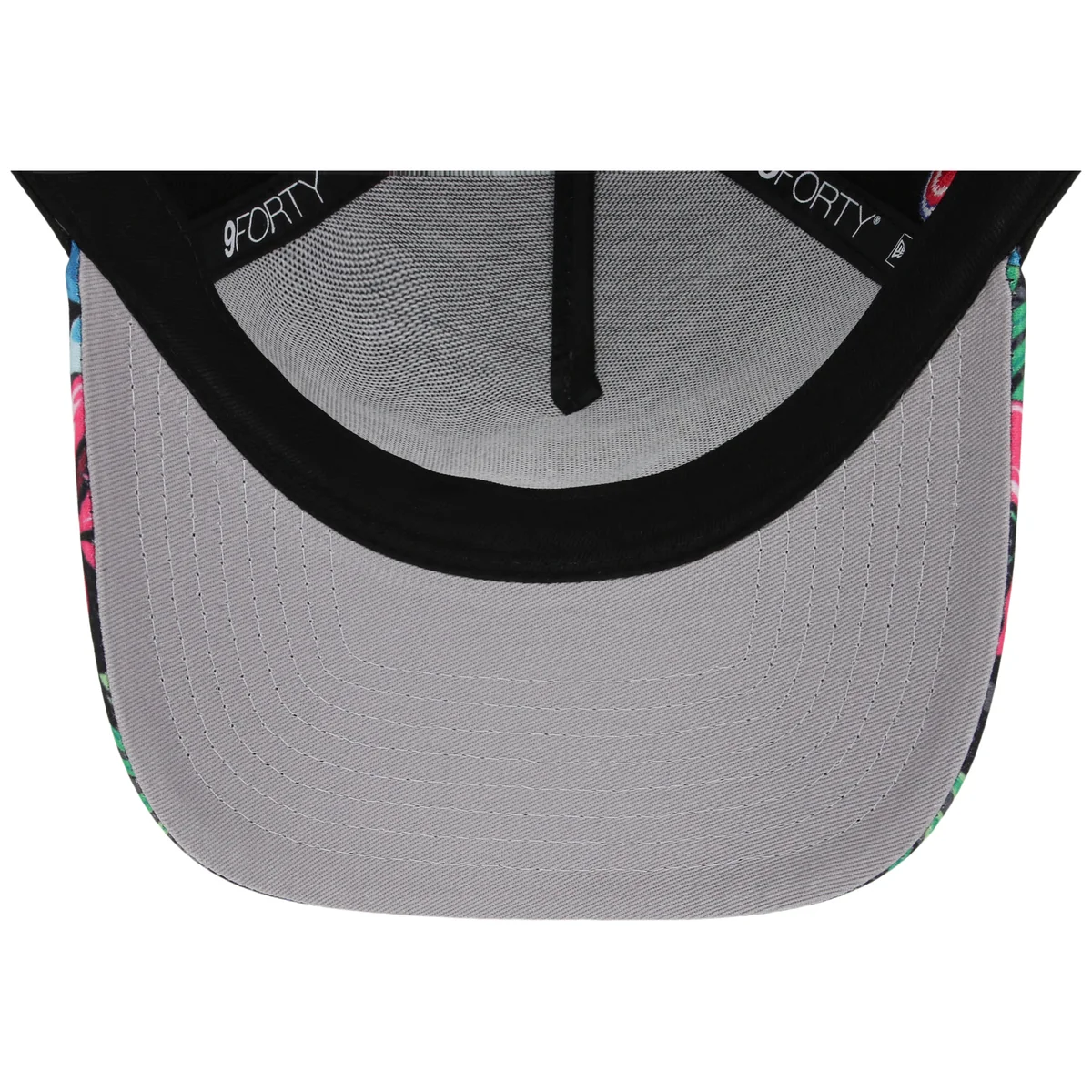 Puerto Rico Crown the Country New Era 9FORTY (Black/Floral) back view