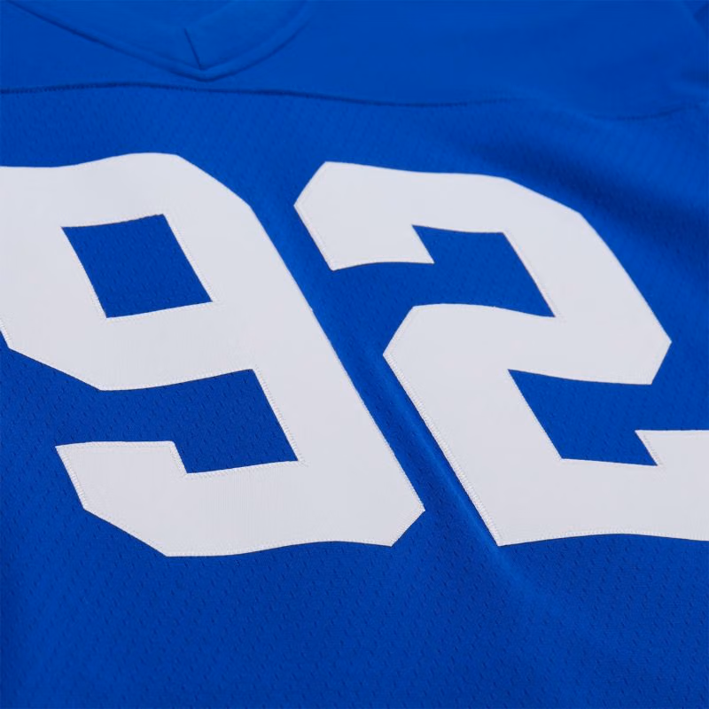 Michael Strahan #92 New York Giants 1994 Legacy Throwback NFL Jersey Blue view 6