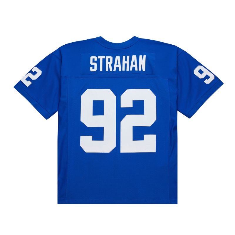Michael Strahan #92 New York Giants 1994 Legacy Throwback NFL Jersey Blue view 1