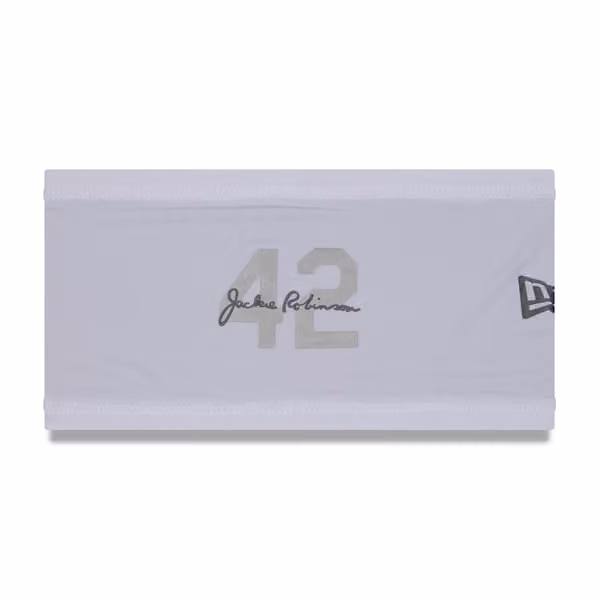 #42 2026 Jackie Robinson Day Headband White view 1