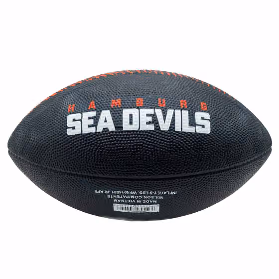 Hamburg Sea Devils Tailgate Wilson ELF Junior Football view 4