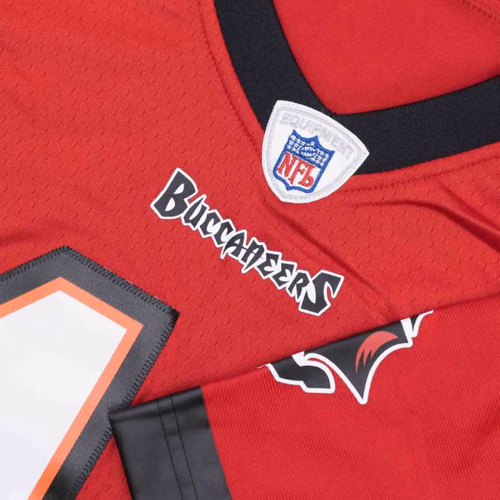 Mike Alstott #40 Tampa Bay Buccaneers 2002 Legacy Throwback NFL Jersey Red view 5