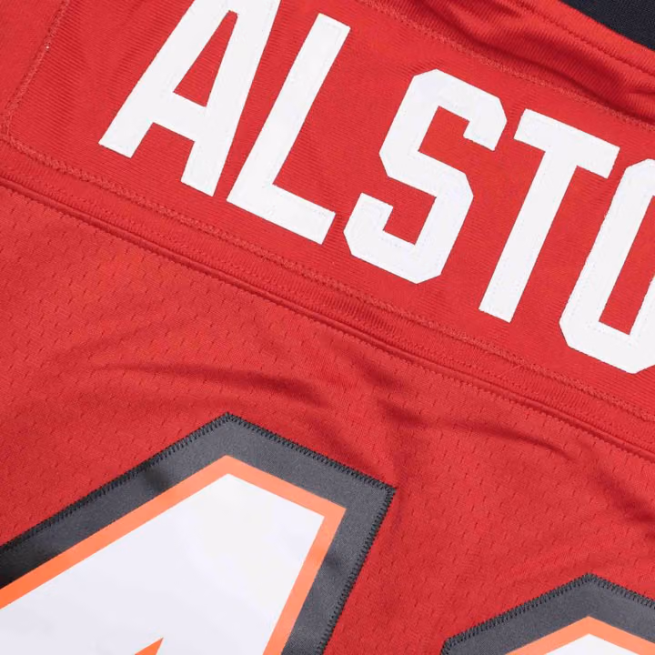 Mike Alstott #40 Tampa Bay Buccaneers 2002 Legacy Throwback NFL Jersey Red view 4