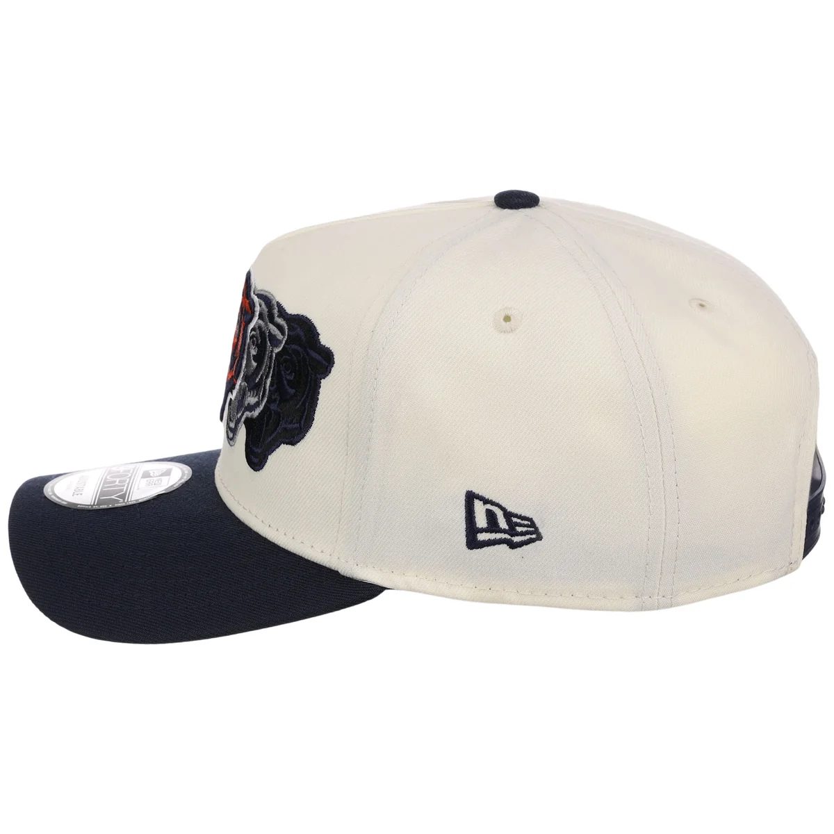 Chicago Bears NFL Seismic New Era 9FORTY A-Frame detail view