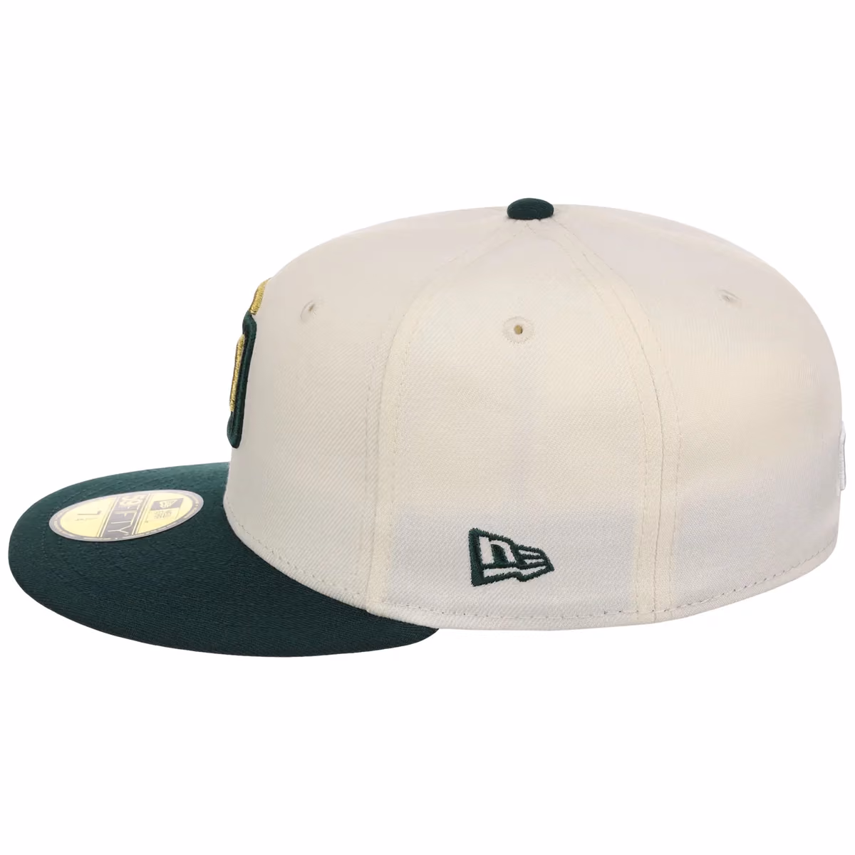 San Diego Padres MLB Gilded Ivy New Era 59FIFTY detail view