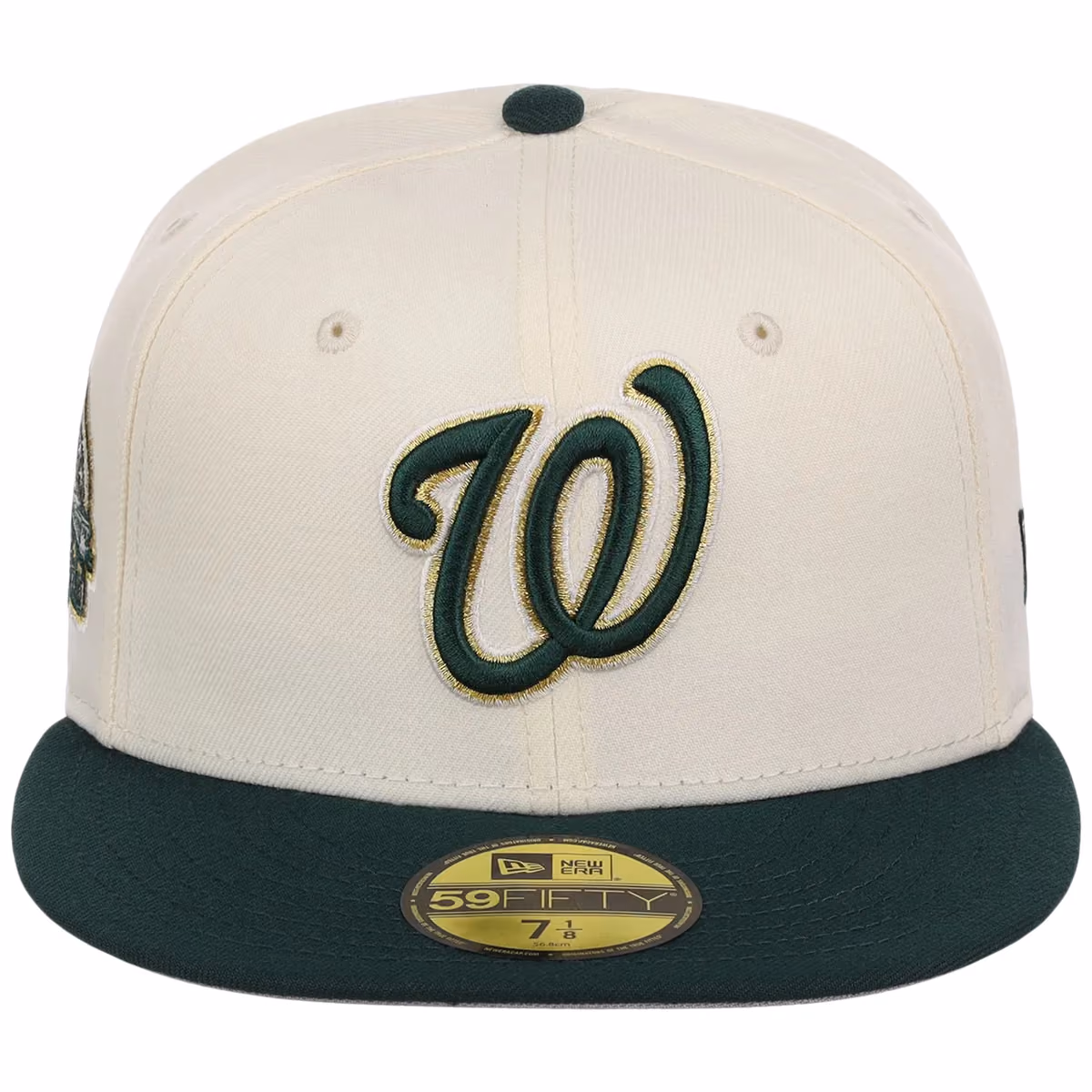 Washington Nationals MLB Gilded Ivy New Era 59FIFTY detail view