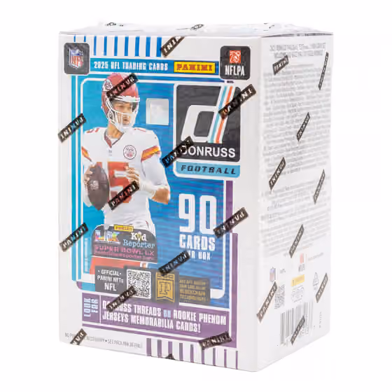 2025 Panini Donruss Football NFL Blaster Box view 1