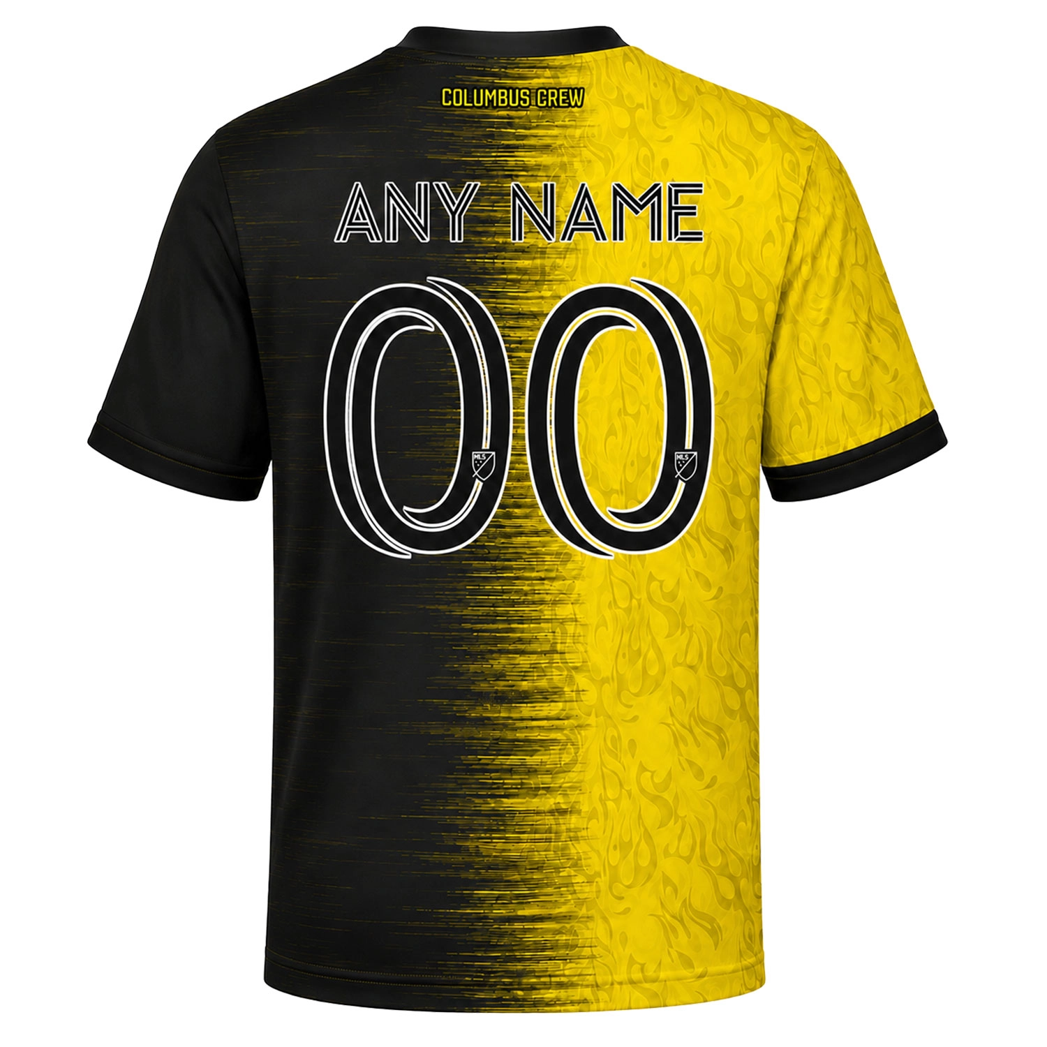 Columbus Crew Custom Fan Jersey – Vibrant Gold Design