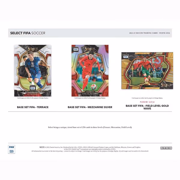 2022/23 Panini Select FIFA Soccer Asia Tmall Box view 2