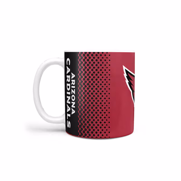 Arizona Cardinals Fade NFL Mug (11 oz.) view 3