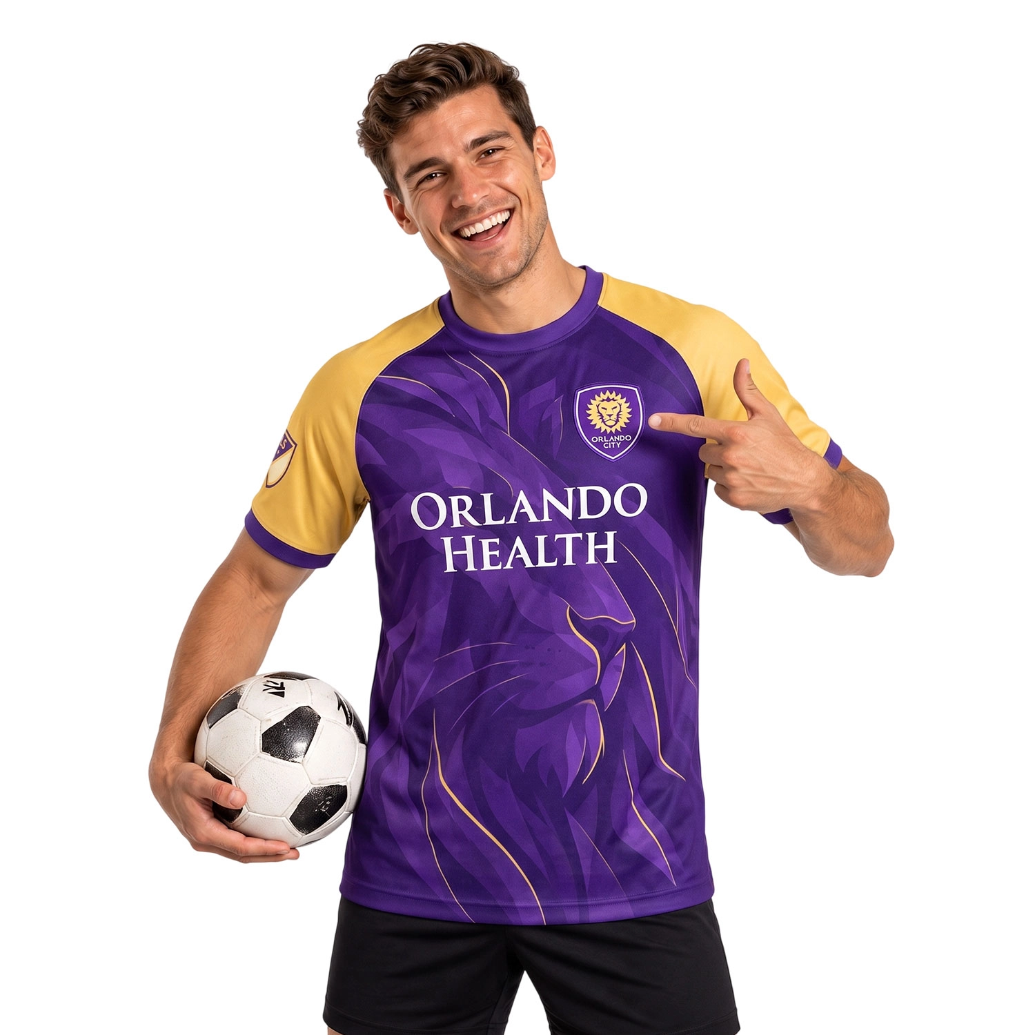 Orlando City SC Jersey – Remarkable Lion Graphic