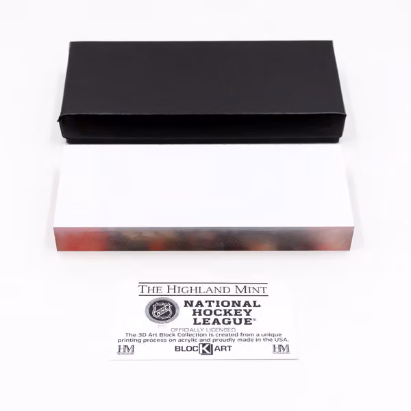 Philipp Grubauer Seattle Kraken NHL Player Ticket 3D Block Art view 2