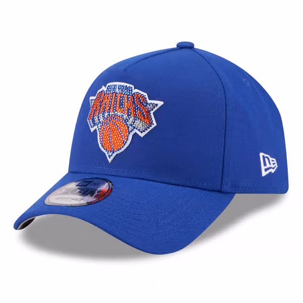 New York Knicks 2026 NBA Draft 9FORTY A-Frame Adjustable Cap Blue product photo