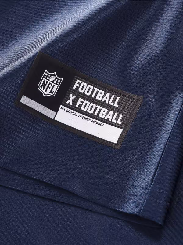 Chicago Bears 2026 Football x Football NFL Fan Jersey Navy view 9