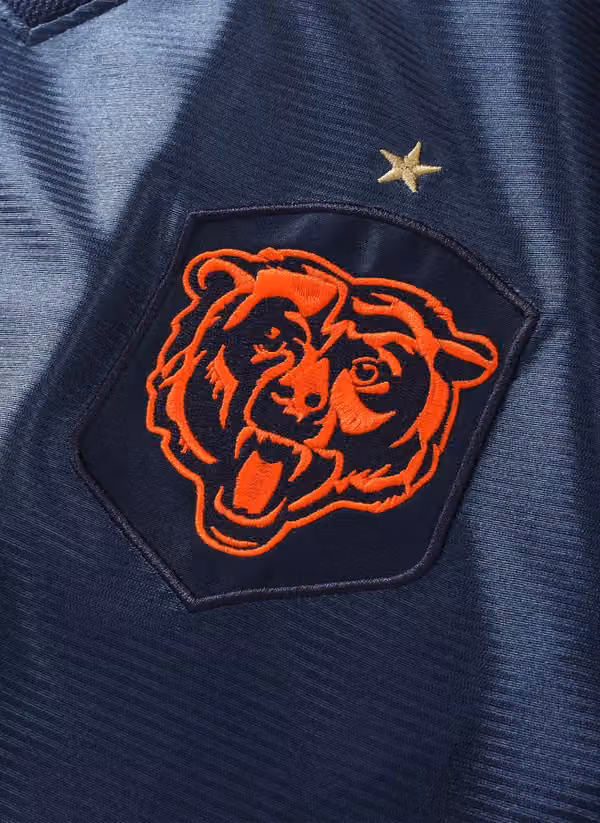 Chicago Bears 2026 Football x Football NFL Fan Jersey Navy view 3
