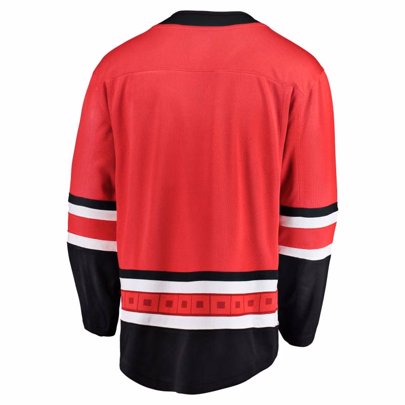 Carolina Hurricanes Breakaway NHL Jersey Alternate Red view 2