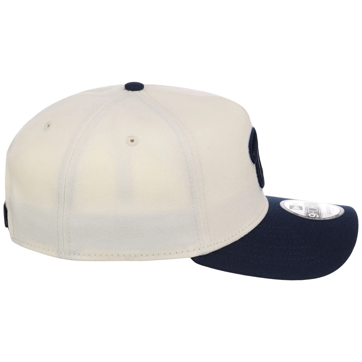 Washington Nationals MLB Chrome x Navy FASHION CORE New Era 9FORTY A-Frame detail view