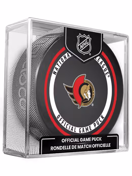 Ottawa Senators 2026-27 NHL Official Game Puck view 1
