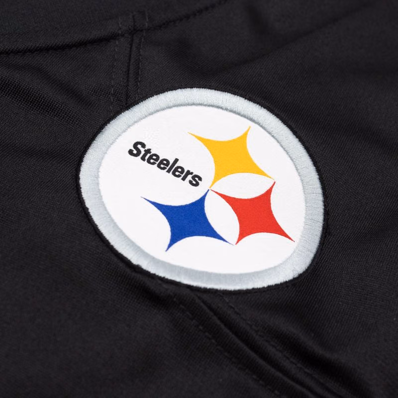 DK Metcalf #4 Pittsburgh Steelers Game NFL Jersey Black view 7